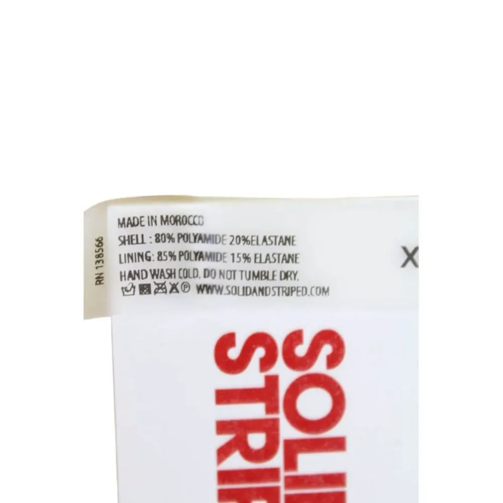 SOLID & STRIPED geometric polyamide